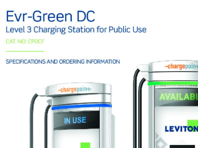 Evr-Green DC Level 3 Charging Station Public Use